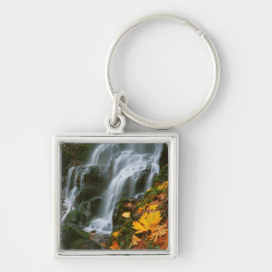 USA, Oregon, Fairy Falls, Columbia River Gorge Keychain