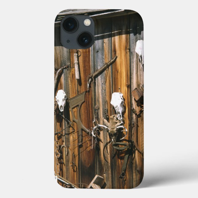 USA, Oregon, Harney County. Old livery stable Case-Mate iPhone Case (Back)