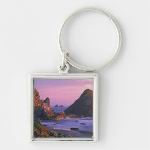 USA, Oregon, Harris State Beach, Brookings. 2 Keychain