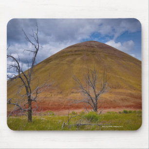 USA, Oregon, Mitchell, Scenic view of hill Mouse Pad