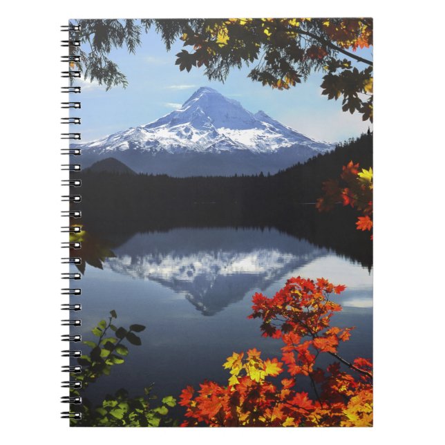 USA, Oregon, Mt. Hood National Forest. Notebook (Front)