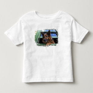 USA, Oregon, Portland. Griff the long-hair Toddler T-shirt
