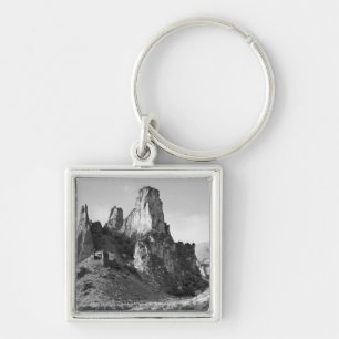 USA, Oregon, Rock Formation Keychain