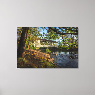 USA, Oregon, Scio, Larwood Wayside, Larwood 2 Canvas Print
