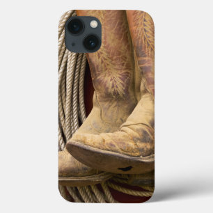 USA, Oregon, Seneca, Ponderosa Ranch. Close-up iPhone 13 Case