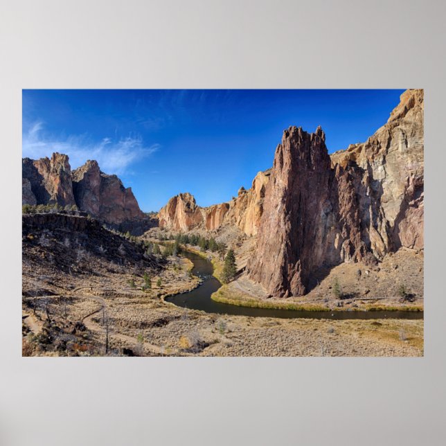 USA, Oregon, Smith Rock State Park Poster (Front)