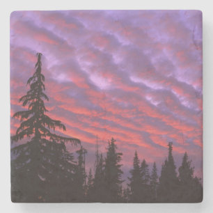 USA, Oregon, Three Sisters Wilderness, Vivid Stone Coaster