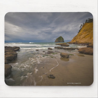 USA, Oregon, Tillmook County, Beach with Mouse Pad