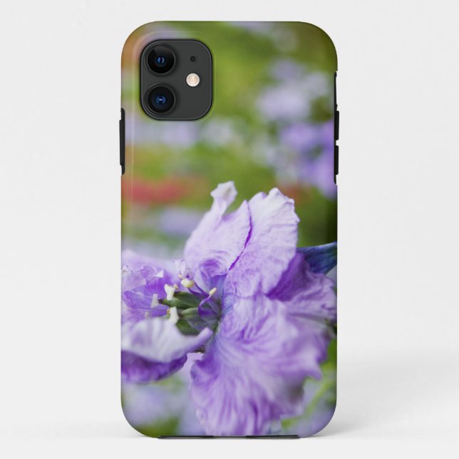 USA, Oregon, Willamette Valley, Larkspur Close 3 Case-Mate iPhone Case (Back)