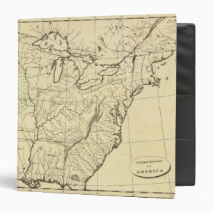 USA outline Binder