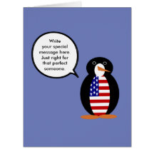 USA Parler de Mme Penguin Personnalisée