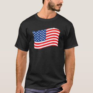 USA Patriotic American Flag For Men Women Kids Boy T-Shirt