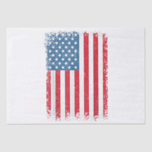 USA Patriotic American Flag For Men Women Kids Boy Tissue Paper