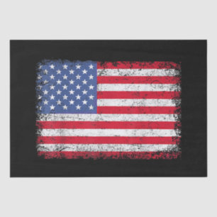 USA Patriotic American Flag For Men Women Kids Boy Tissue Paper