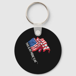 Usa patriotic - american flag freedom - pride keychain