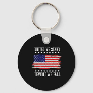 Usa patriotic - american flag freedom - pride keychain