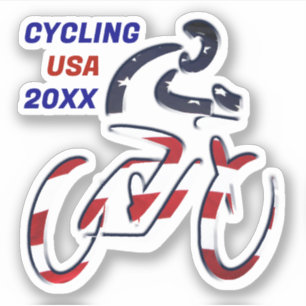 USA Patriotic Biking CYCLING