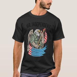 Usa Patriotic Eagle American Flag 4th Of July T-Shirt