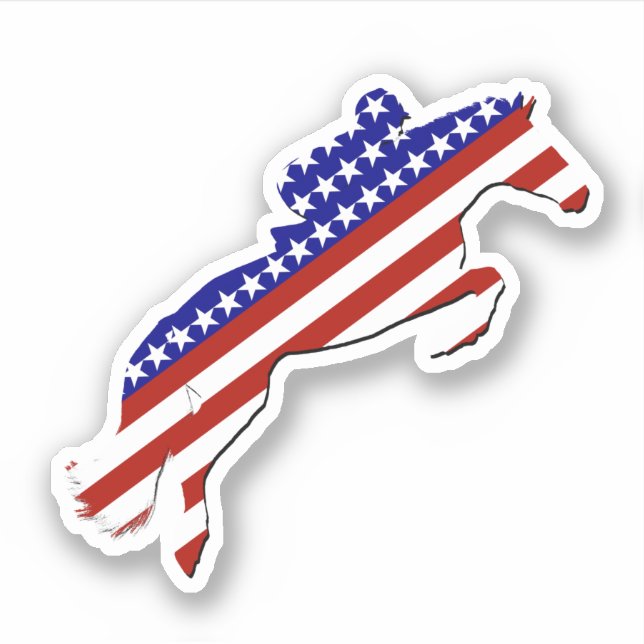 USA Patriotic Equestrian  (Front)