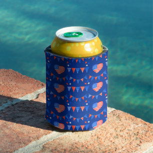 USA Patriotic Flag Cooler