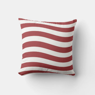 USA PATRIOTIC FLAG STRIPES PILLOW