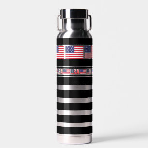 USA Patriotic Flag, United State Water Bottle