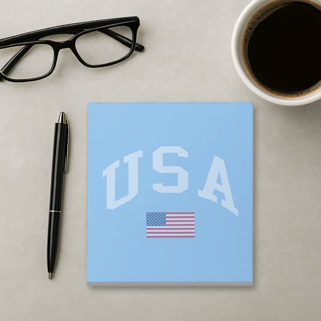 USA Patriotic Independence Day American Flag Notepad (Creator Uploaded)