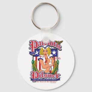 USA/Patriotic Pilsner Keychain