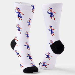 USA Patriotic WOMEN'S TENNIS Socks