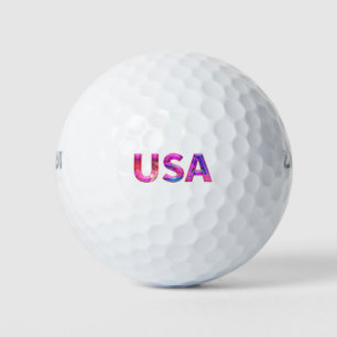 USA pearl metallic texture Golf Balls
