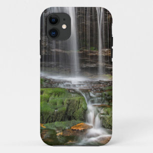 USA, Pennsylvania, Benton. Delicate Waterfall iPhone 11 Case