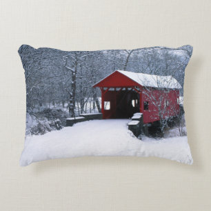 USA, Pennsylvania, Mariana County Decorative Pillow