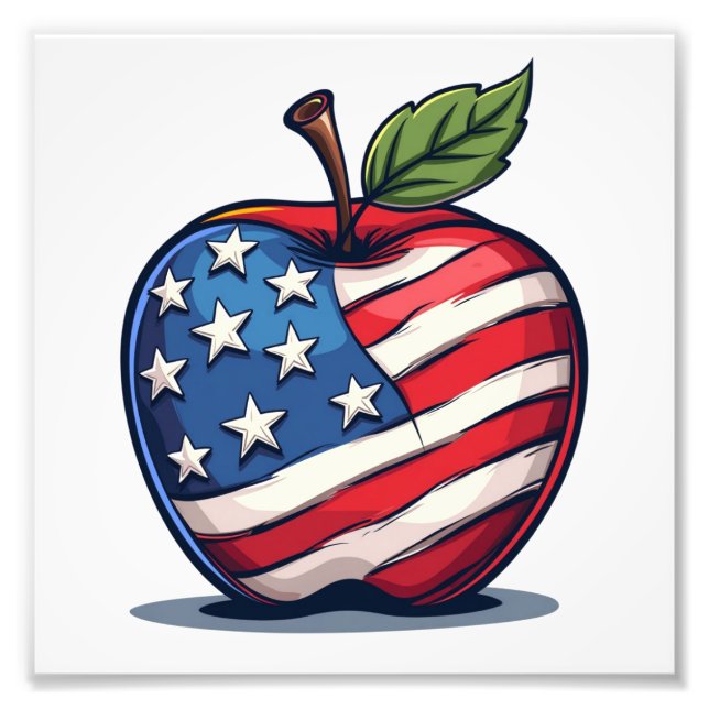 Usa Photo Print (Front)