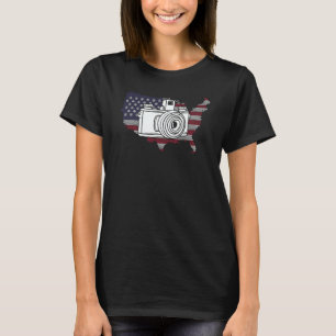 USA Photography Camera Picture Image Resolution Ph T-Shirt