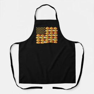 USA Pierogi Flag Apron