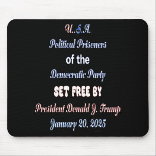 Usa Political Prisoners Set Free  Mouse Pad