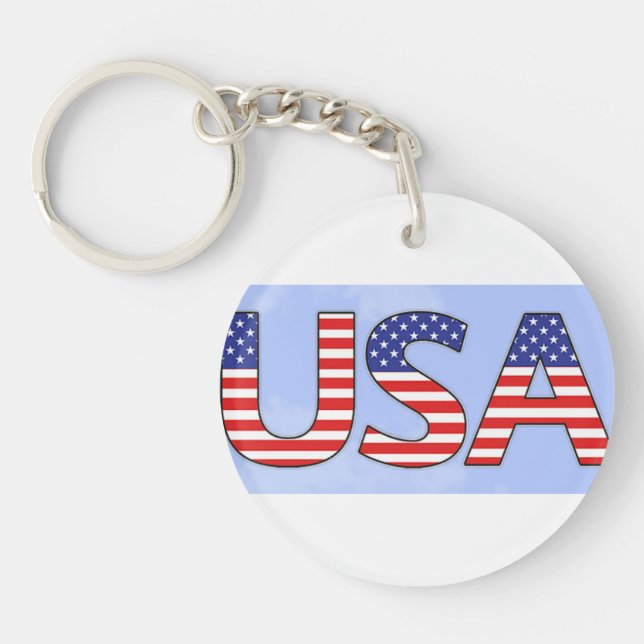 USA PORTE - CLÉS ET LANYARDS (Devant)