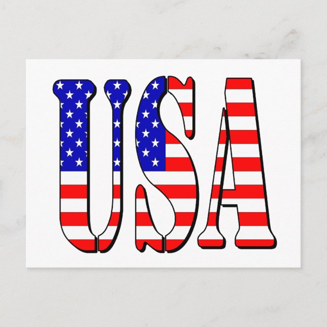 USA Postcard (Front)