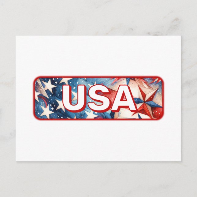 USA POSTCARD (Front)