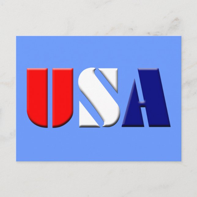 USA POSTCARD (Front)
