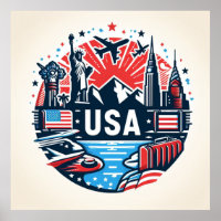 USA Poster