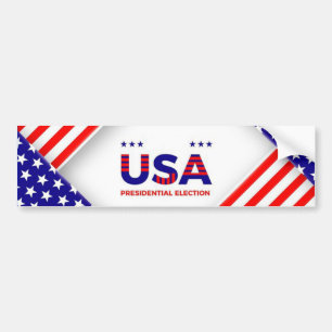 USA Presidential Election Bumper Sticker