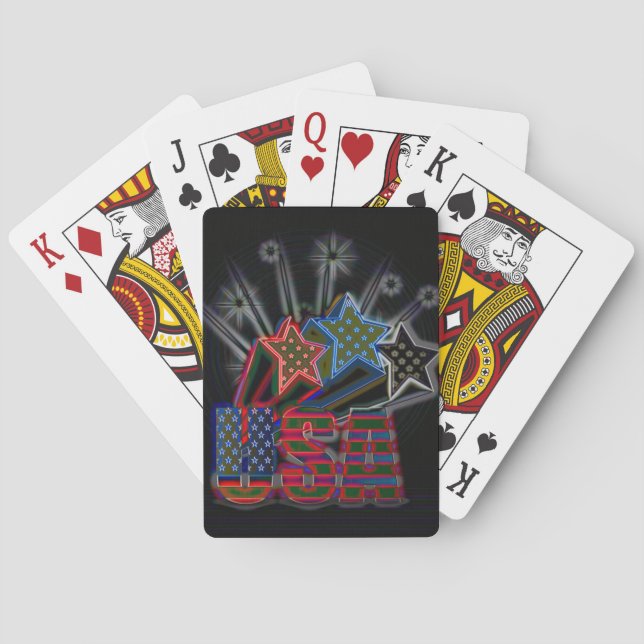 USA Proud Playing Cards (Back)
