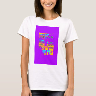 USA Psychedelic Hope: Neon Unity Art T-Shirt