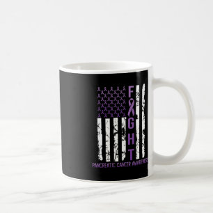 USA Purple Flag Month November Pancreatic Cancer A Coffee Mug