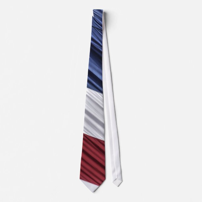 USA Red, White and Blue American Patriotic Flag Tie (Front)