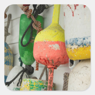 USA, Rhode Island, Block Island 2 Square Sticker