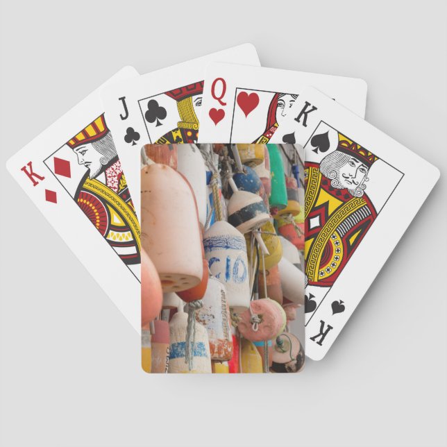 USA, Rhode Island, Block Island Playing Cards (Back)
