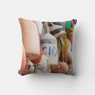 USA, Rhode Island, Block Island Throw Pillow