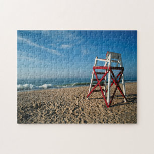 USA, Rhode Island, Charleston Beach, Beachfront Jigsaw Puzzle